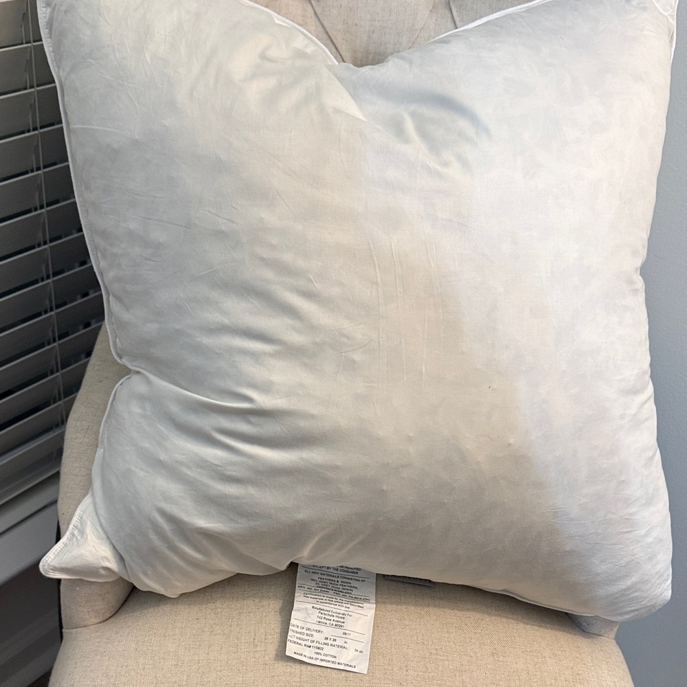 Parachute Cream Cotton Pillow